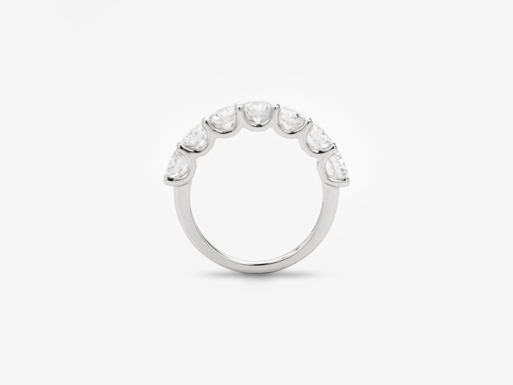 Shine Moment Seven Stone Band Ring