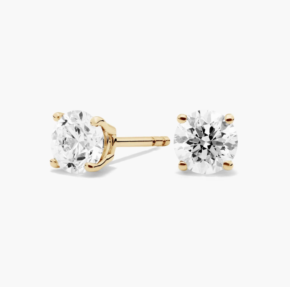 Shine Moment Sparkle Solitaire Stud