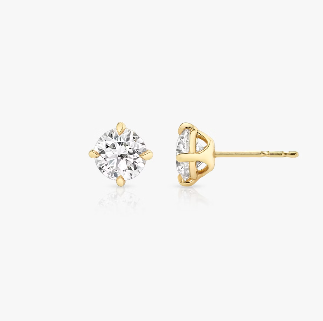 Shine Moment Sparkle Solitaire Stud